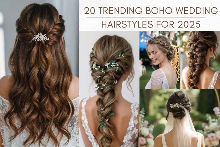 20 Trending Boho Wedding Hairstyles for 2025
