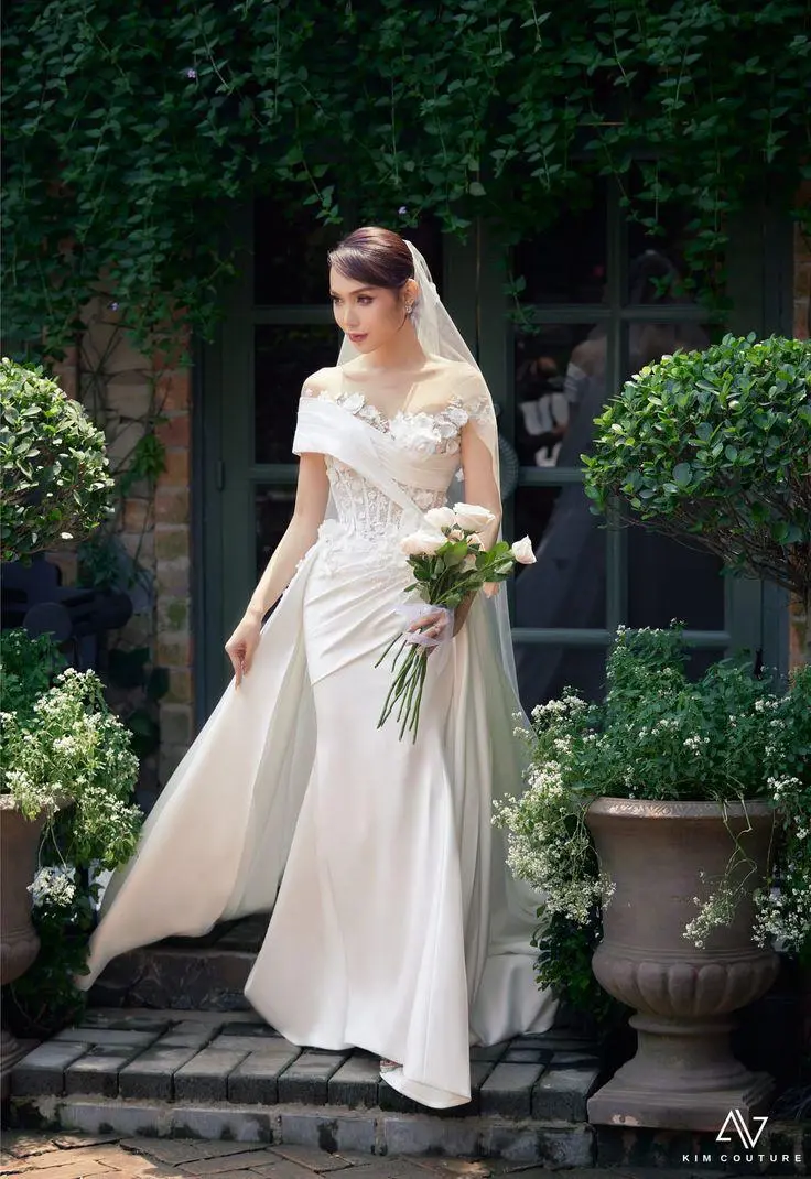 3D Floral Appliqué Dress