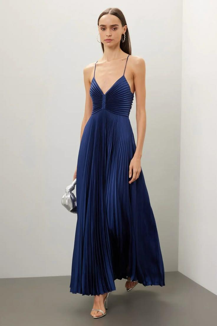 20. Pleated Dresses – Elegant & Effortless