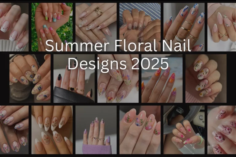Summer Floral Nail Designs 2025