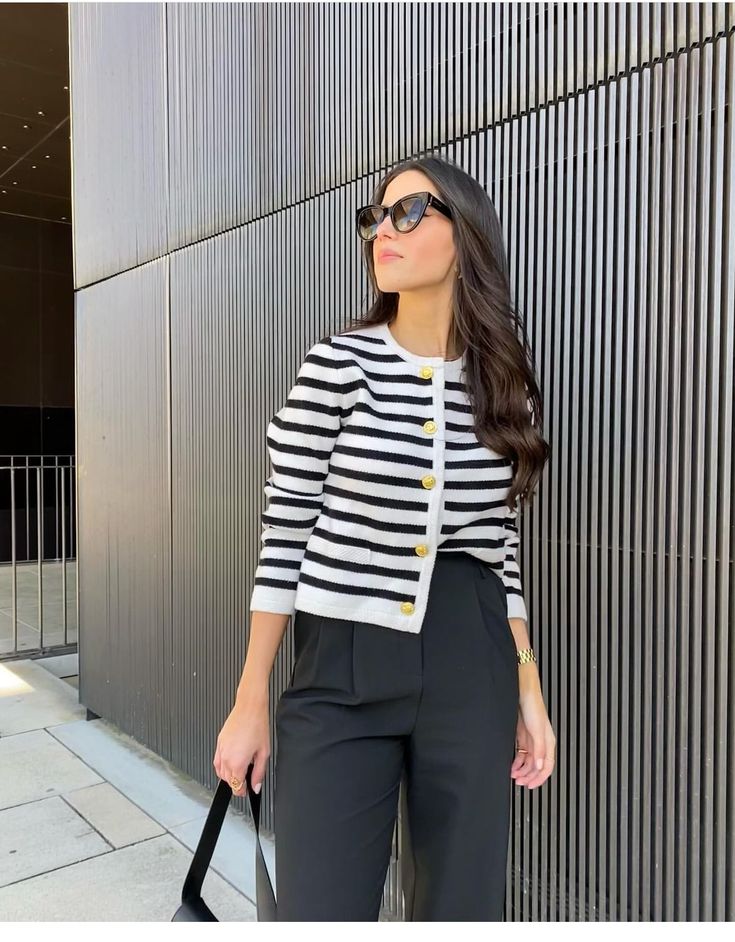 Striking Striped Statement